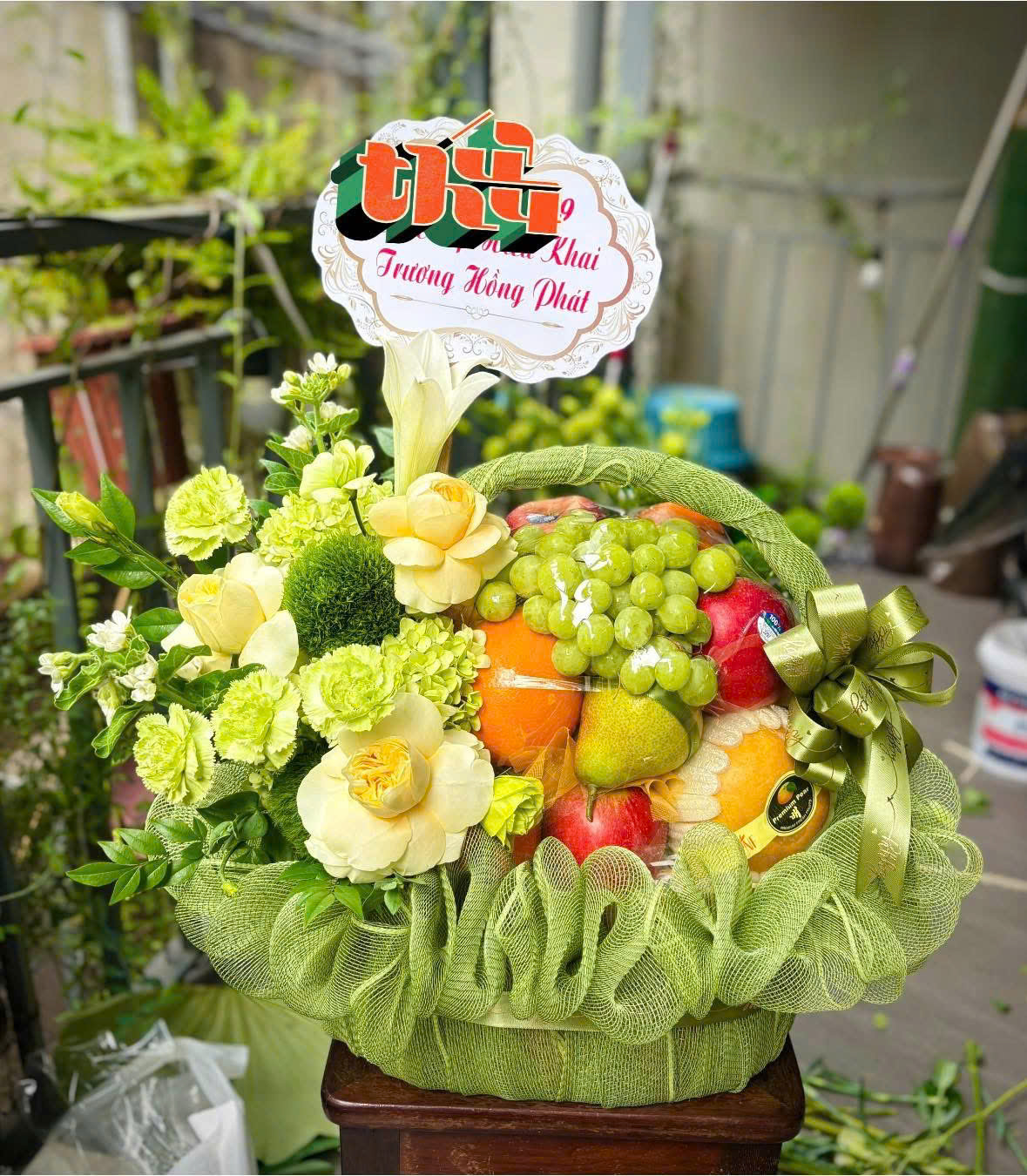 G07 Giỏ trái cây tươi sang trọng giao nhanh Bắc Ninh